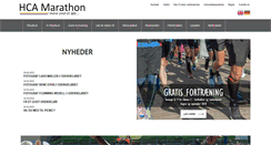 Desktop Screenshot of hcamarathon.dk